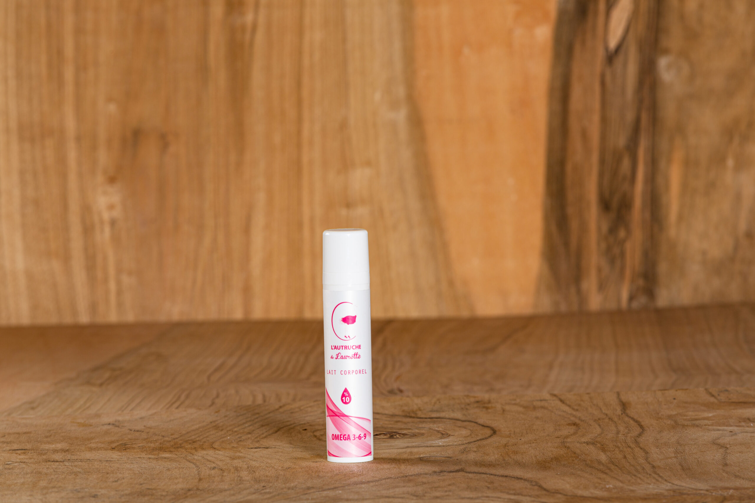 Lait corporel à l'huile d'autruche et au lait de chèvre