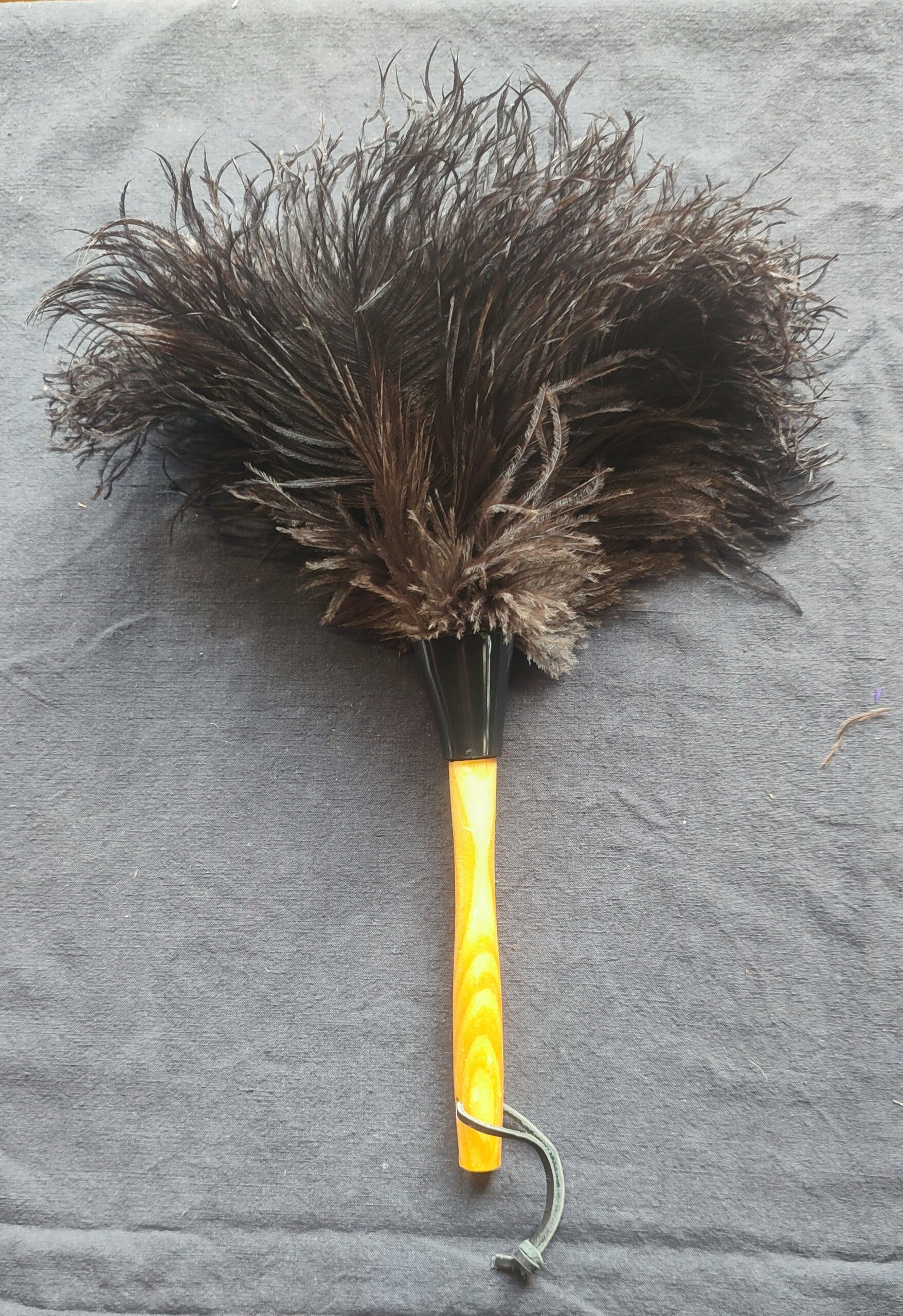 Plumeau noir 35-40cm