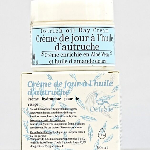 Crème pour le visage à l'huile d'autruche (50 ml)