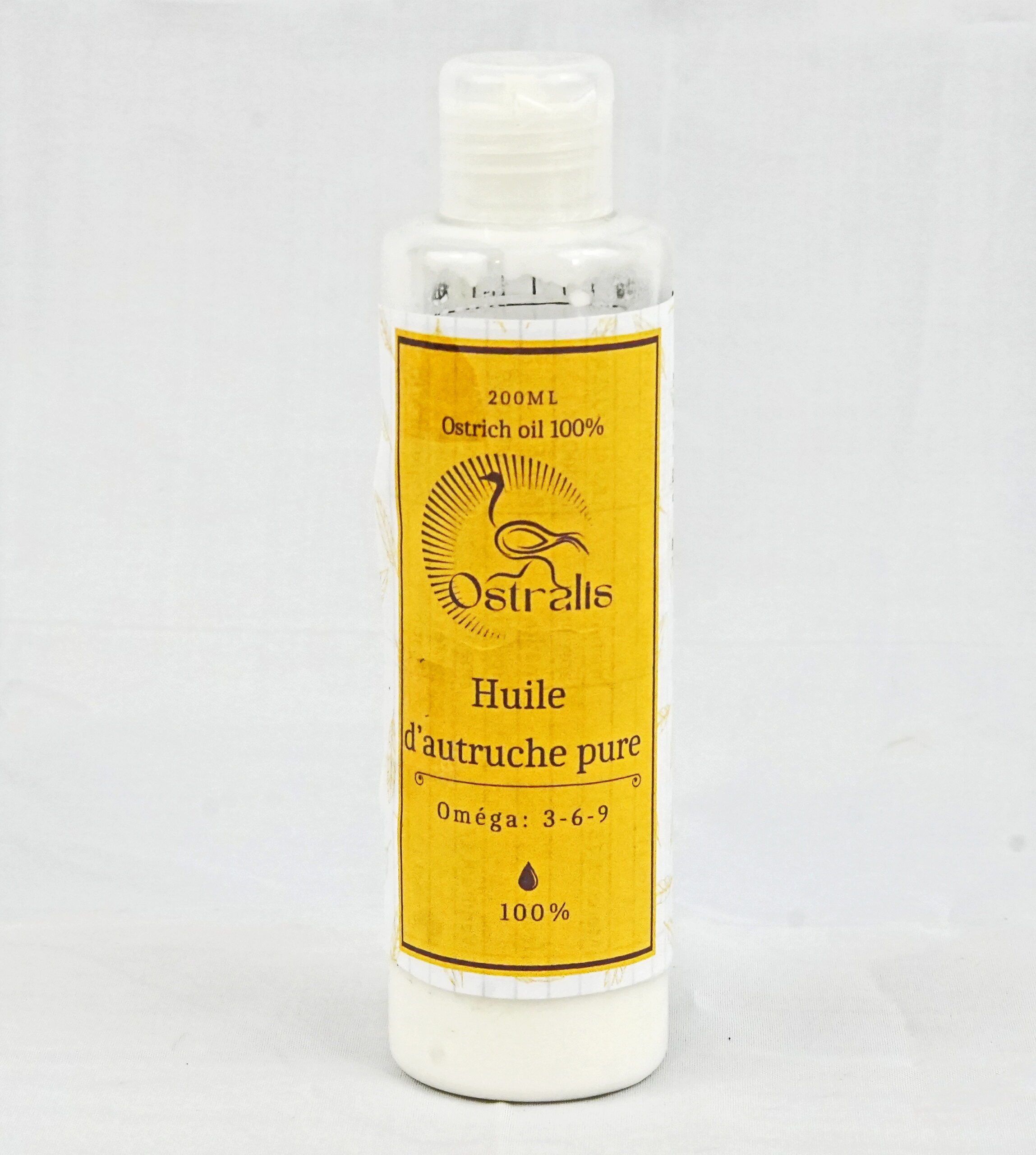 Huile d'autruche pure 100%